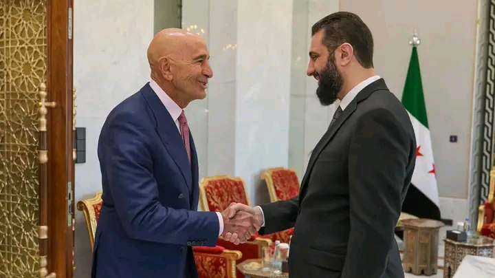 الرئيس الشرع يستقبل وفداً أمريكياً برئاسة المبعوث الخاص إلى سوريا توماس باراك