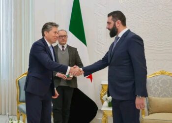 الرئيس الشرع يستقبل وكيل الأمين العام للأمم المتحدة للشؤون الإنسانية