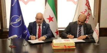 التوقيع على اتفاقية تعاون بين بنك الشام والشركة السورية القابضة للطيران