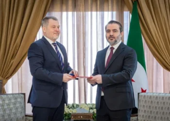 الشيباني يتسلم أوراق اعتماد سفراء إندونيسيا والتشيك واليونان في دمشق