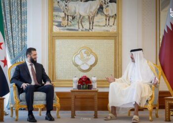 الرئيس الشرع يبحث مع أمير قطر العلاقات الثنائية والتطورات الإقليمية