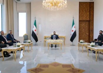 الرئيس أحمد الشرع يستقبل وزير ‏الداخلية التركي في قصر الشعب بدمشق