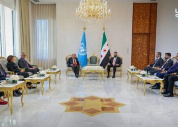 الرئيس الشرع يبحث مع غوتيريش التعاون مع الأمم المتحدة ودعم جهود التعافي المبكر