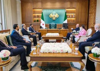 الرئيس الشرع يستقبل المفوض السامي للأمم المتحدة لشؤون اللاجئين