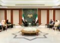 الرئيس أحمد الشرع وعقيلته يستقبلان عددًا من عائلات المفقودين