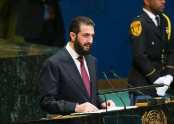 الرئيس أحمد الشرع يلقي كلمة الجمهورية العربية السورية أمام الجمعية العامة للأمم المتحدة في دورتها الحادية والثمانين