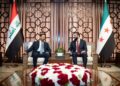 بدء المباحثات بين الرئيس الشرع والزيدي في قصر الشعب بدمشق